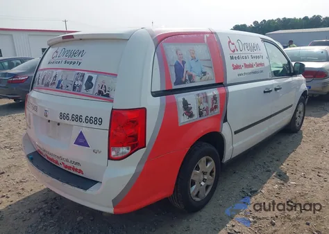 2012 Dodge Ram Van C/V from USA, damaged, VIN 2C4JDGAGXCR359704